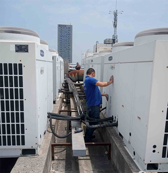 固阳中央空调制热和不制冷系统维修方法